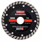 Tarcze do pił - Tarcza 115 mm Diamentowa Turbo Do Betonu Kostki - miniaturka - grafika 1