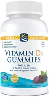 Witaminy i minerały - Nordic Naturals Vitamin D3 Gummies Wild Berry Jagoda (120 żelek) Nordic Naturals 336F-57135 - miniaturka - grafika 1