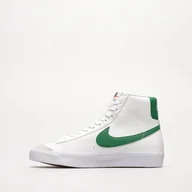 Sneakersy damskie - Nike Białe Skórzane Buty Damskie Sportowe Sneakersy Wysokie Blazer Mis 39 - miniaturka - grafika 1