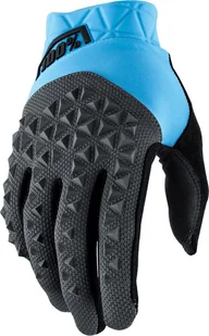 100% Rękawiczki 100% GEOMATIC Glove cyan charcoal roz. S (długość dłoni 181-187 mm) (NEW) - Rękawiczki rowerowe - miniaturka - grafika 1