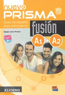 NOWELA Nuevo Prisma fusion A1+A2 Podręcznik + CD - Nowela - Książki do nauki języka hiszpańskiego - miniaturka - grafika 2