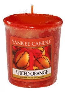 Świece - Yankee Candle Spiced Orange Votive - grafika 1