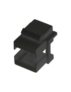 Adapter mocowania typu keystone pod adapter SC simplex / LC duplex, kolor czarny ALANTEC - ALANTEC - Wtyczki i adaptery - miniaturka - grafika 1
