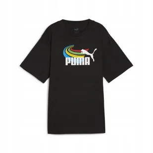 PUMA KOSZULKA GRAPHICS SUMMER SPORTS 62791301 r S - Koszulki i topy damskie - miniaturka - grafika 1