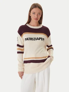 Patrizia Pepe Sweter 2K0352/K298-YA34 Écru Regular Fit - Swetry damskie - miniaturka - grafika 1