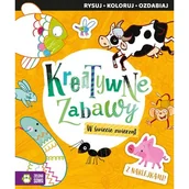 Zabawki kreatywne - Śmietanka-Combik Elżbieta Kreatywne zabawy W świecie zwierząt - miniaturka - grafika 1