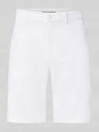 Spodenki męskie - Bermudy o kroju slim fit z mieszanki bawełny - miniaturka - grafika 1