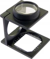 Mikroskopy i lupy - Carton Lupa tkacka x6 z podziałką skala 1,0mm - miniaturka - grafika 1