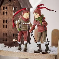 Ozdoby bożonarodzeniowe - Figurka, zestaw 2 szt. Gulbin - miniaturka - grafika 1