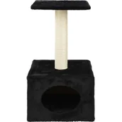 Drapaki dla kotów - FIT+FUN Drapak Emma czarny - miniaturka - grafika 1