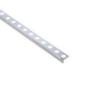 Narzędzia glazurnicze - Profil do glazury aluminium zewnętrzny 10 mm / 2.5 m Srebrny Cezar 5904584821653 - miniaturka - grafika 1