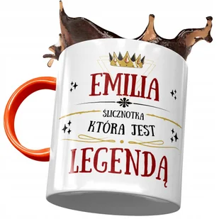 Kubek Pomarańczowy Dla Emilii Koleżanki Prezent z Nadrukiem ze Zdjęciem + Opakowanie na prezent (wzór 02) - Kubki Kubek Pomarańczowy Dla Emilii Koleżanki Prezent z Nadrukiem ze Zdjęciem + Opakowanie na prezent (wzór 02) - Kubki - miniaturka - grafika 1