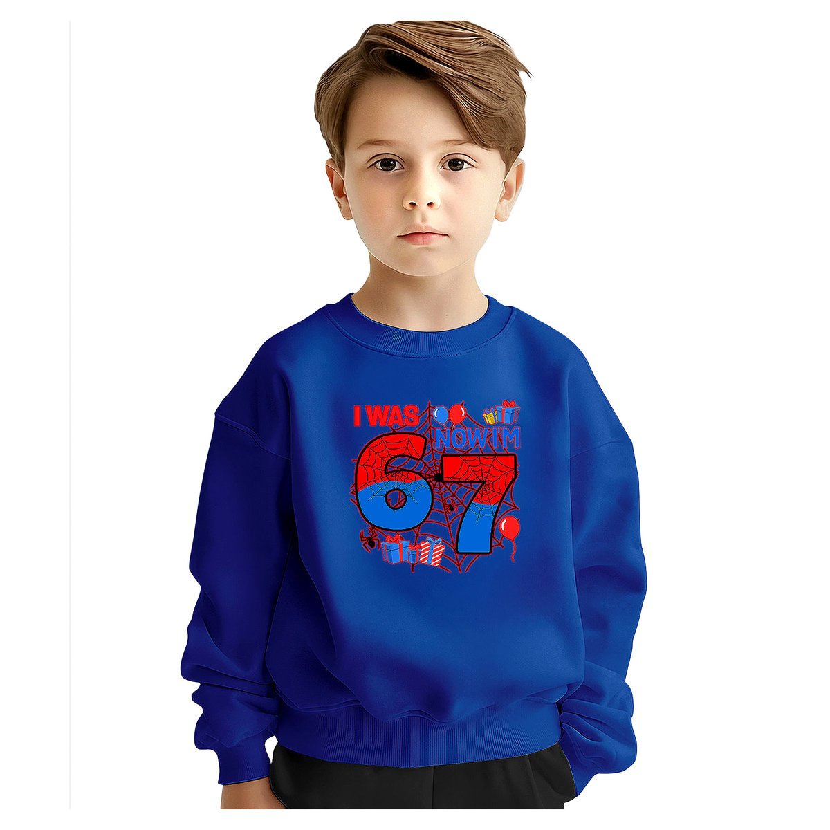 BLUZA DZIECIĘCA 67 SIX SEVEN VIRAL 104 DLA CHŁOPCA DZIEWCZYNKI