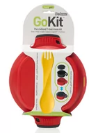 Kuchnie turystyczne - Zestaw turystyczny Humangear GoKit Deluxe (7 tool) - charcoal / red - miniaturka - grafika 1