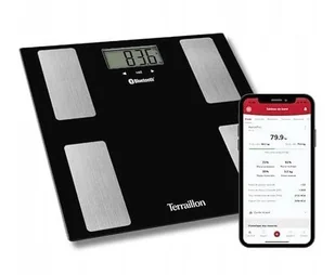 TERRAILLON 15490 Smart Connect Black personal scales and bo - Wagi łazienkowe - miniaturka - grafika 1