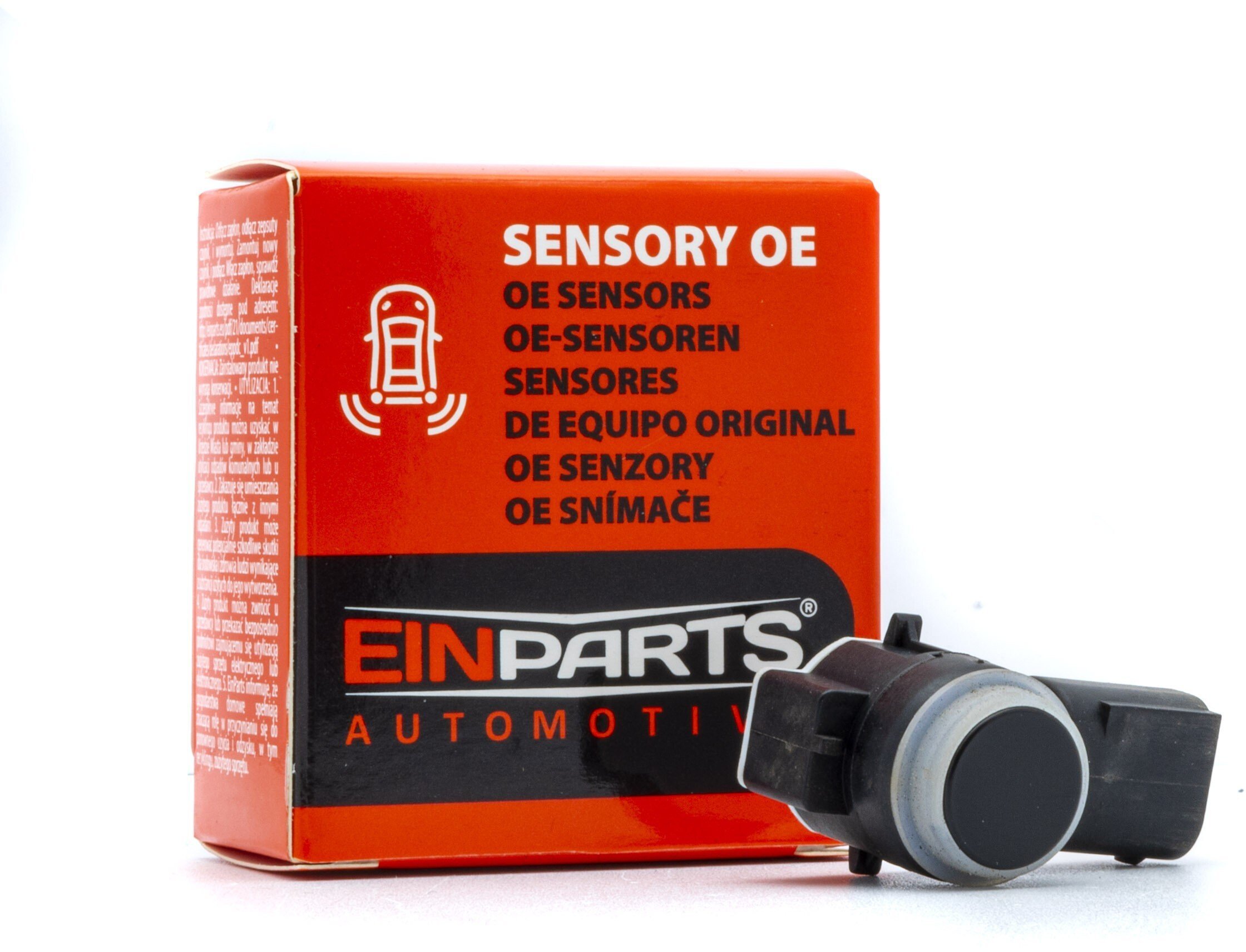 Einparts Automotive EINPARTS CZUJNIK PARKOWANIA PDC DO CITROEN PEUGEOT CZARNY LAKIEROWALNY