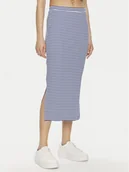 Spódnice - Vila Spódnica ołówkowa Jada 14097496 Niebieski Regular Fit - miniaturka - grafika 1