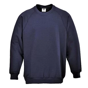 Portwest portwest b300bkrs Roma Poly bluza bawełna  czarny  parent - Bluzy męskie - miniaturka - grafika 1