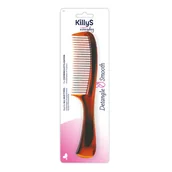 Szczotki do włosów dla dzieci - KillyS, Grzebień z rączką bursztynowy - miniaturka - grafika 1