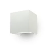 Lampy ogrodowe - Kinkiet Zewnętrzny Oprawa Ścienna V-Tac 5Wgóra/Dół Regulowany Biały Kwadrat Ip65 Bridgelux Vt-759 3000K 700Lm - miniaturka - grafika 1