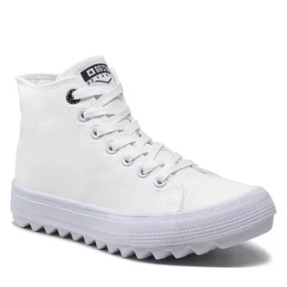 Sneakersy damskie - Big Star Sneakersy FF274241 White - grafika 1