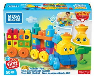 Mattel ABC MUZYCZNY POCIĄG FWK22 - Klocki - miniaturka - grafika 1