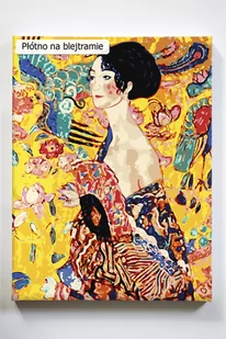 Dama z wachlarzem, Gustav, Klimt, malowanie po numerach - Malowanie po numerach - miniaturka - grafika 1
