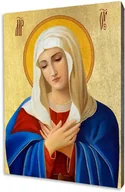 Ikony i obrazy sakralne - Matka Boża Umilenije - miniaturka - grafika 1
