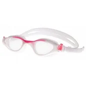Pływanie - Spokey Okulary pływackie Palia Biało-szary - miniaturka - grafika 1