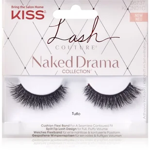 Lash KISS Sztuczne rzęsy Couture Naked Drama 1 para Wariant Tulle) - Sztuczne rzęsy i akcesoria - miniaturka - grafika 1