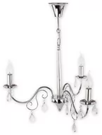 Lampy sufitowe - Lemir Velio żyrandol 3 pł chrom O1953 CH 015O1953 CH - miniaturka - grafika 1