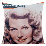 Poszewki na poduszki - Euro Firany Poszewka Gobelinowa Lady 45 x 45 Brązowy 1219404 - miniaturka - grafika 1