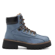 Botki damskie - Trapery Jenny Fairy GINETTE WS2296-08 Niebieski - miniaturka - grafika 1