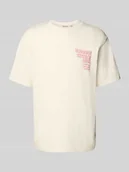 Koszulki męskie - T-shirt o kroju relaxed fit z czystej bawełny model ‘KENNY’ - miniaturka - grafika 1