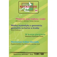 Podręczniki dla liceum - Miniatury matematyczne 59 Pitagoras jego trójkąty Nowa - miniaturka - grafika 1