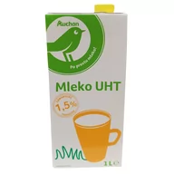Mleko - Auchan - Mleko UHT 1.5% - miniaturka - grafika 1