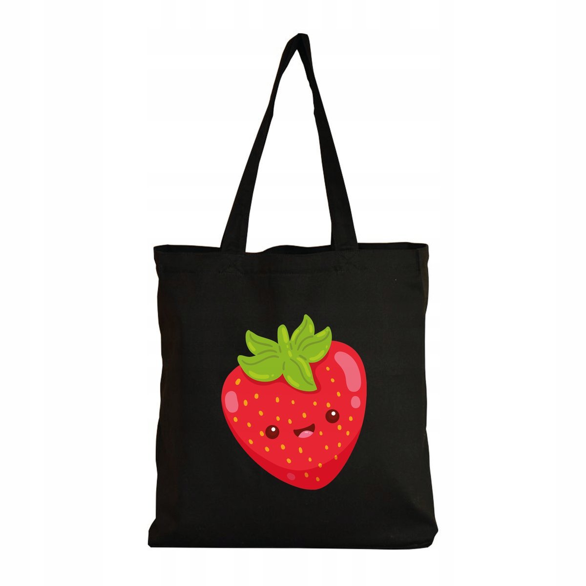 Eko Torba na ramię Zakupy Shopper Torebka Truskawka Strawberry 2