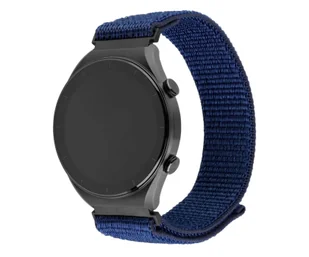 Fixed Nylonowy pasek Nylon Sporty Strap 22mm do Smartwatcha, granatowy - Akcesoria do smartwatchy - miniaturka - grafika 1