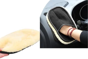 Rękawica wełniana do mycia polerowania samochodu - Akcesoria do mycia samochodu - miniaturka - grafika 1