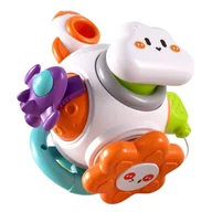 Zabawki kreatywne - WOOPIE BABY Piłka Kosmiczna Rakieta 6w1 Montessori - miniaturka - grafika 1