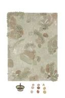 Maty piankowe - Bawełniany dywan do zabawy Mushroom Forest 120x160cm - miniaturka - grafika 1