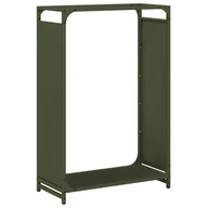 Wózki magazynowe - vidaXL Stojak na drewno opałowe Oliwkowo-zielony 60x28x90 cm - miniaturka - grafika 1