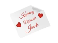 Akcesoria do okularów - Ściereczka do okularów z imieniem na dzień dziadka - 1 szt. - miniaturka - grafika 1