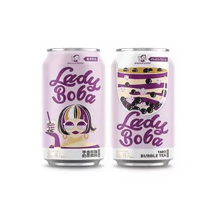 Madam Hong Napój Lady Boba Buuble Milk Tea Taro 315ml - Napoje gazowane - miniaturka - grafika 1