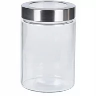 Pojemniki kuchenne - Słoik szklany z pokrywką na żywność i przetwory 1,2l - miniaturka - grafika 1