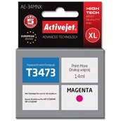 Tusze zamienniki - ActiveJet Tusz AE-34MNX do drukarki Epson zamiennik T3473 supreme 14ml magenta) AE-34MNX - miniaturka - grafika 1