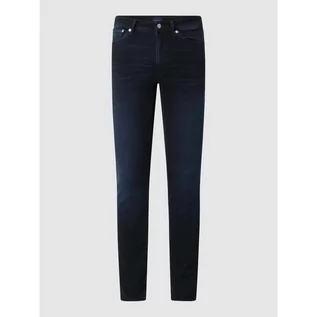Spodnie męskie - Jeansy o kroju slim fit z dodatkiem streczu - Gant - grafika 1