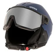 Kaski narciarskie - Kask narciarski Uvex Instinct visor 5662601007 Granatowy - miniaturka - grafika 1