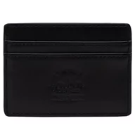 Portfele - Herschel Charlie Leather RFID Wallet 11146-00001, Kobieta/Mężczyzna, Portfel, Czarny - miniaturka - grafika 1