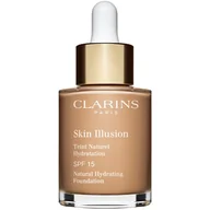 Podkłady do twarzy - Clarins Skin Illusion Natural Hydrating Foundation SPF 15 108.5 Cashew Podkład 30ml - miniaturka - grafika 1